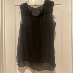 Maurice’s Black sheer top size XL